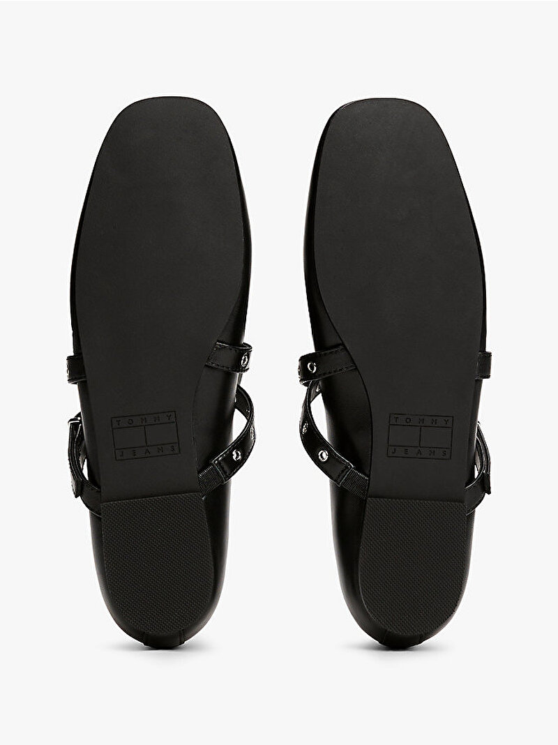 Kadın TJW Leather Maryjane Babet Siyah EN0EN02868BDS