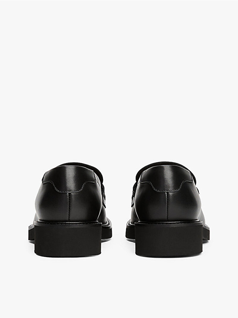 Kadın Crest Squarish Toe Loafer Siyah FW0FW08633BDS