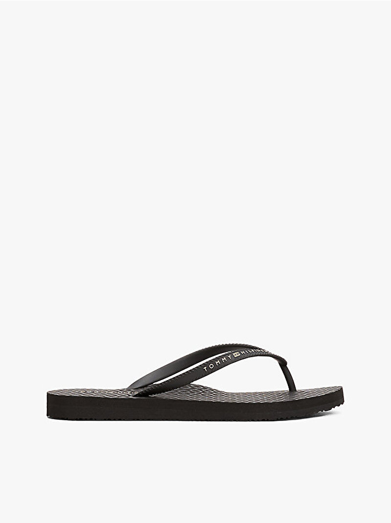 Kadın Hilfiger Strap Plaj Terliği Siyah FW0FW08736BDS