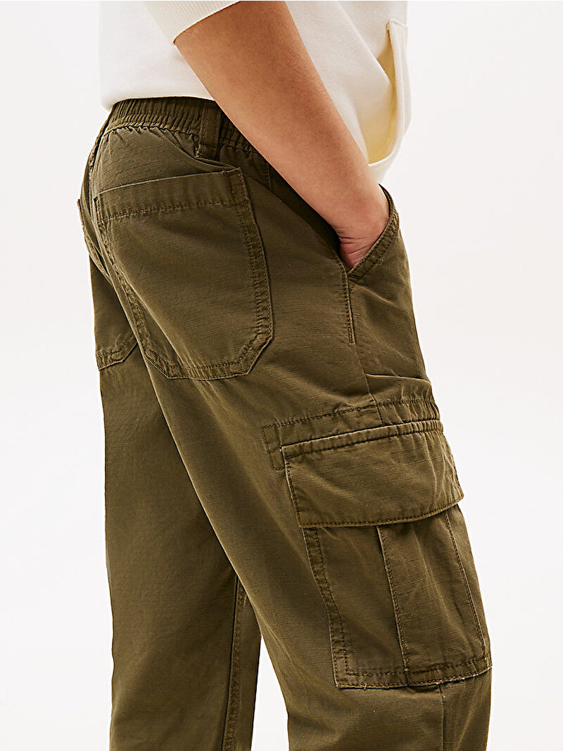 Erkek Çocuk Casual Worker Pantolon Yeşil KB0KB09693PLI