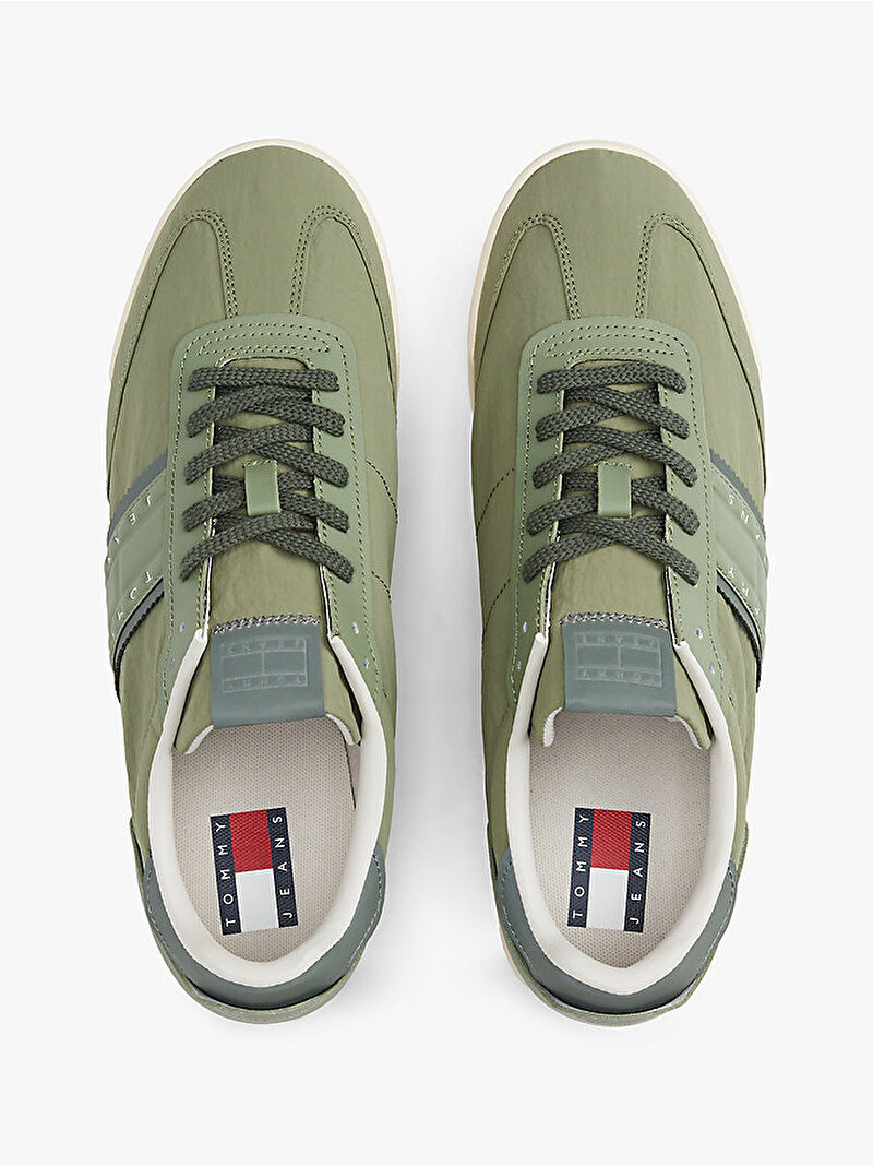 Erkek TJM Runner Cleated Sneaker Yeşil EM0EM01598MR6