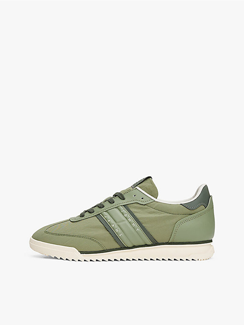 Erkek TJM Runner Cleated Sneaker Yeşil EM0EM01598MR6