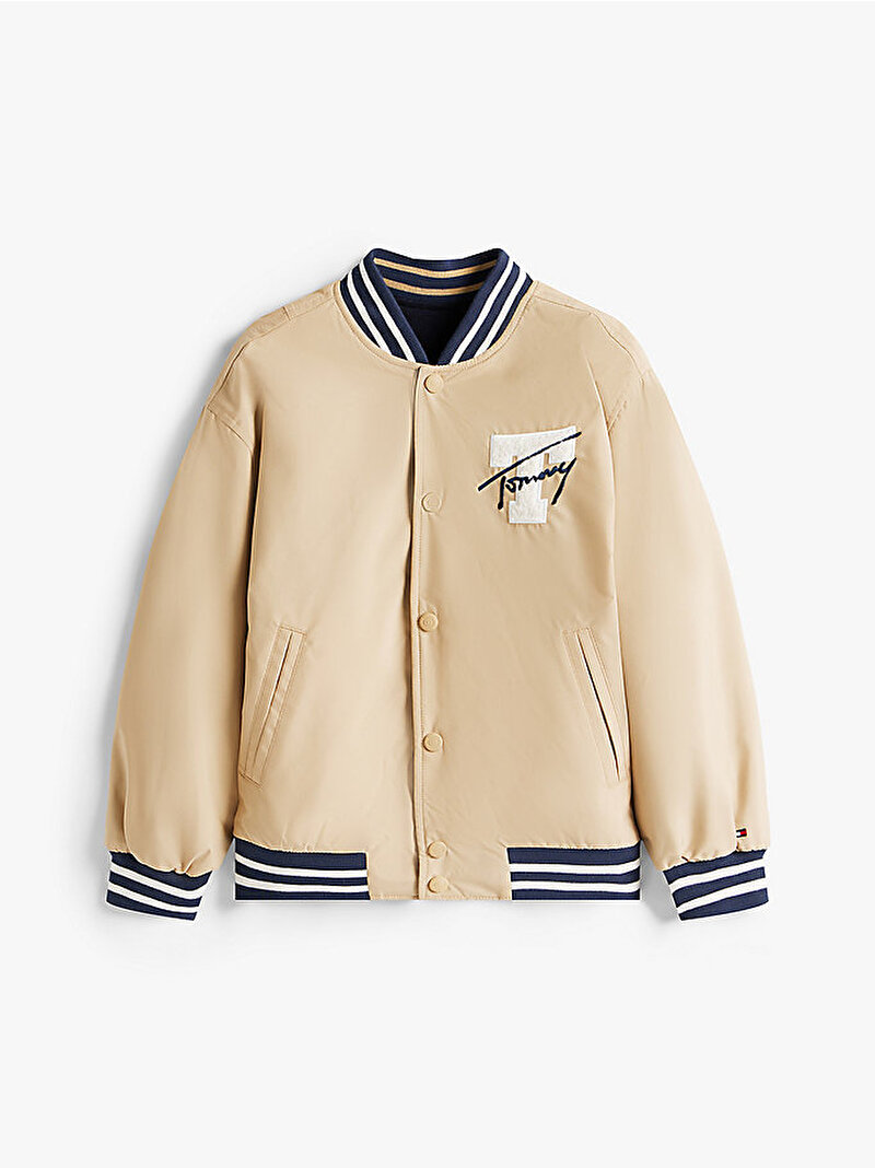 Erkek Çocuk Reversible Bomber Ceket Bej  KB0KB09740AB9