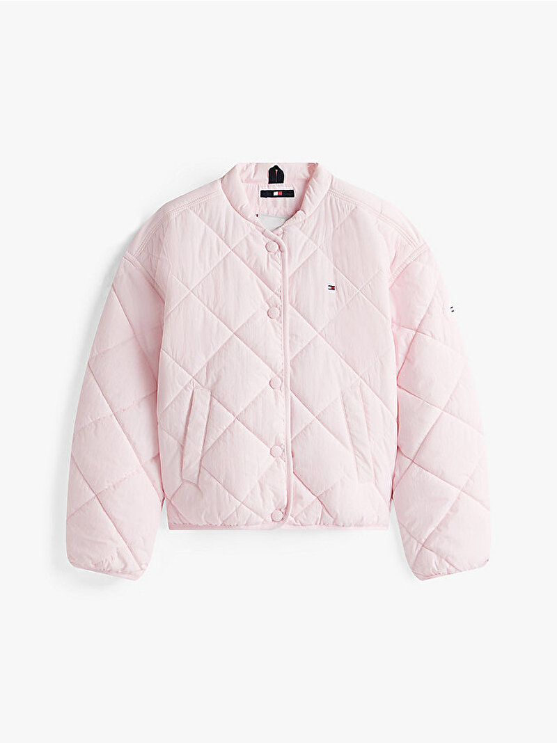 Kız Çocuk Quilted Ceket Pembe  KG0KG08834TOG