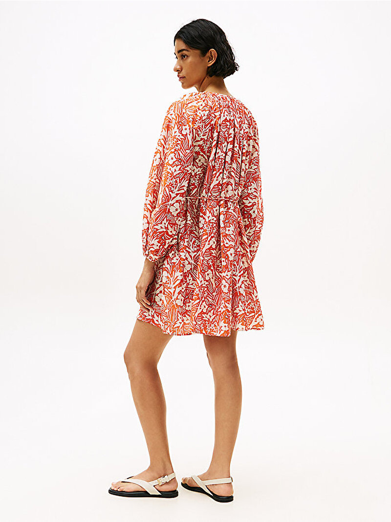 Kadın Co Silk Voile Short Elbise Turuncu WW0WW458310JG