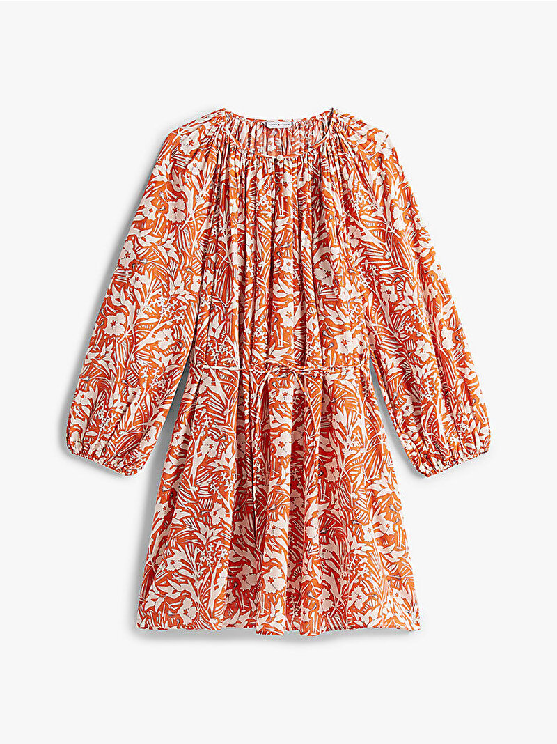 Kadın Co Silk Voile Short Elbise Turuncu WW0WW458310JG