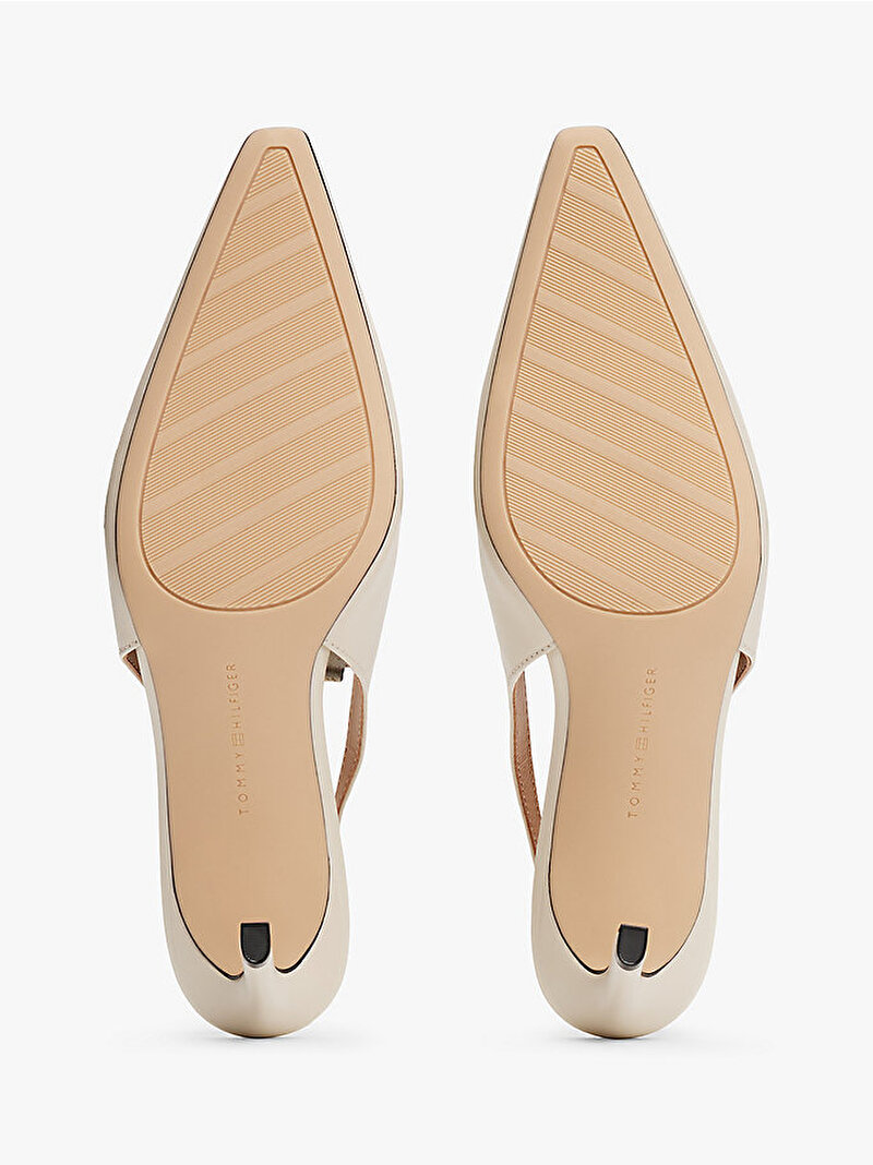 Kadın Squared Toe Topuklu Ayakkabı Bej  FW0FW08636ACG