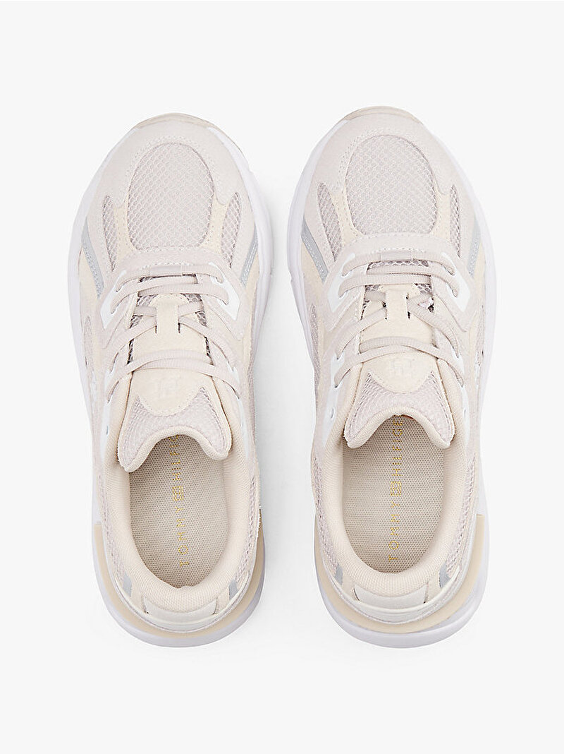 Kadın TH Modern Rugged Runner Sneaker Bej  FW0FW086920F6