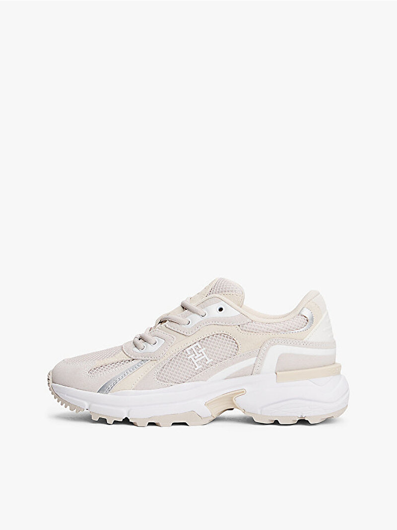 Kadın TH Modern Rugged Runner Sneaker Bej  FW0FW086920F6