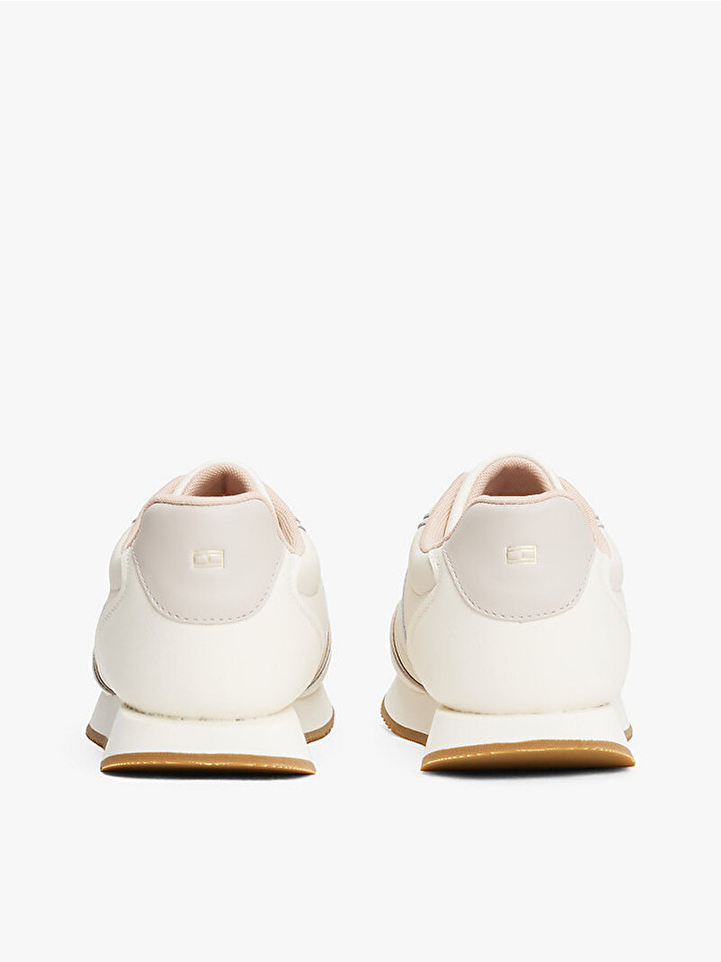 Kadın Leather Runner Sneaker Bej  FW0FW086960LI