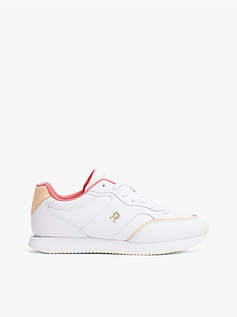 Kadın Leather Runner Sneaker Çok renkli FW0FW0869601S