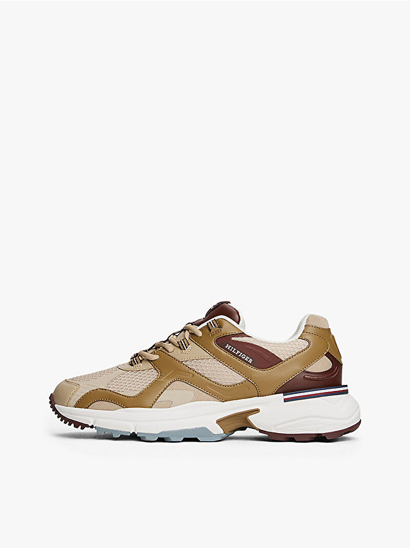 Erkek Runner Tech Sneaker Bej  FM0FM05567GW2