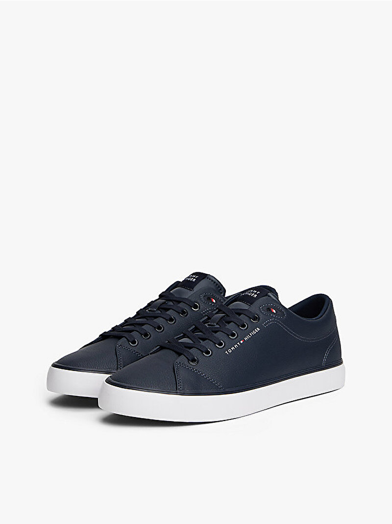 Erkek TH Vulcanic Core Low Sneaker Lacivert FM0FM05511DW5