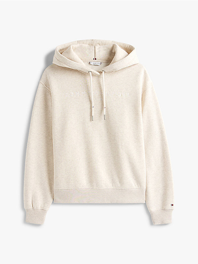 Kadın Modern Regular Corp Logo Sweatshirt Beyaz  WW0WW43598ADK