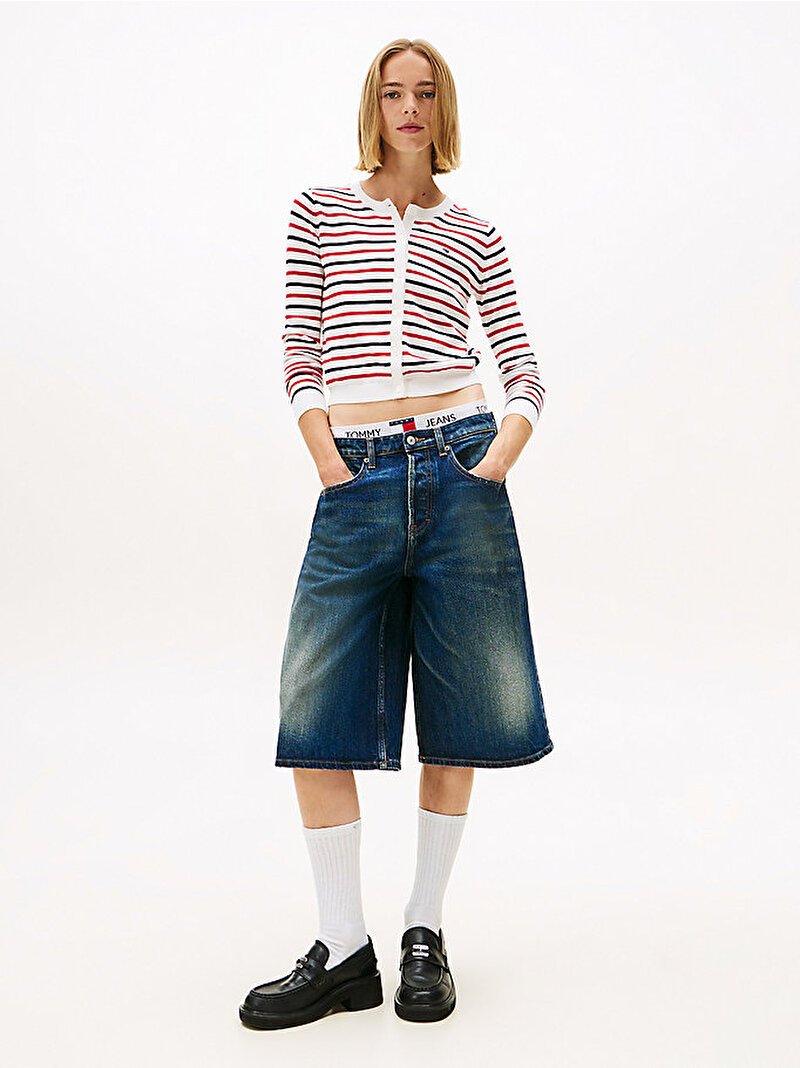 Kadın TJW Essential Crew Kazak Çok renkli DW0DW209760FG