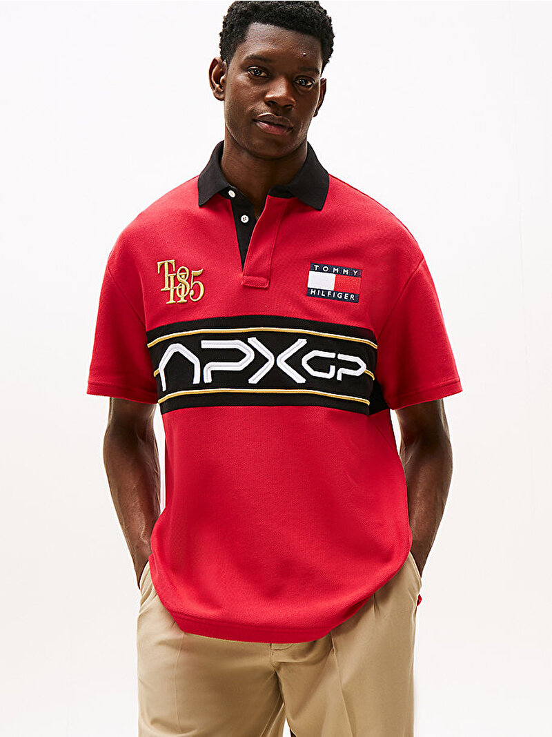 Erkek F1 Movie Race Day Polo T-shirt Çok renkli MW0MW41393XLG