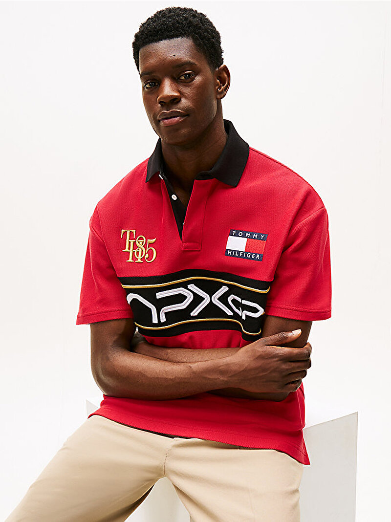 Erkek F1 Movie Race Day Polo T-shirt Çok renkli MW0MW41393XLG