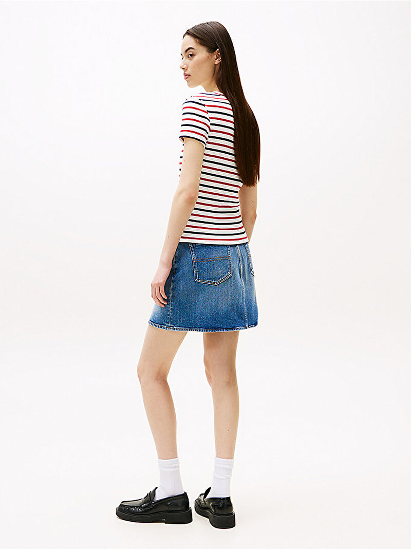 Kadın TJW Slim Essential T-shirt Çok renkli DW0DW173830FG