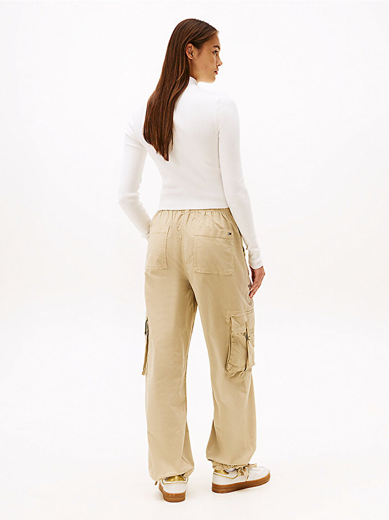 Kadın TJW Zip High Neck Kazak Ekru DW0DW20967YBL