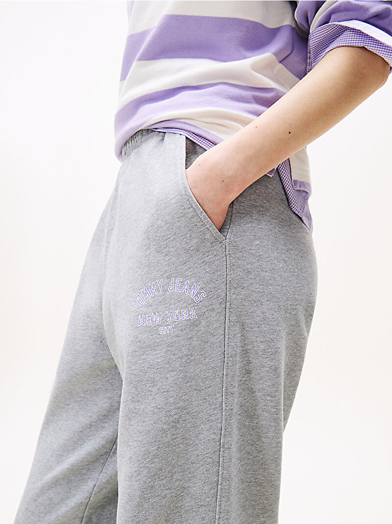 Kadın TJW Varsity Overdye Eşofman Altı Gri DW0DW20994Q13