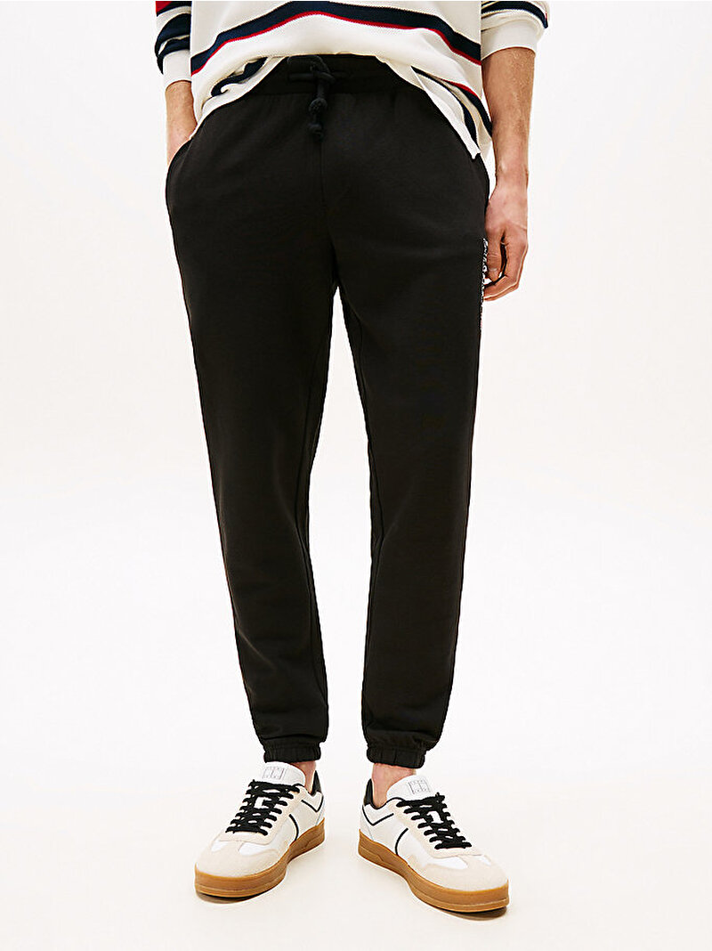 Erkek TJM Slim Eşofman Altı Siyah DM0DM22145BDS