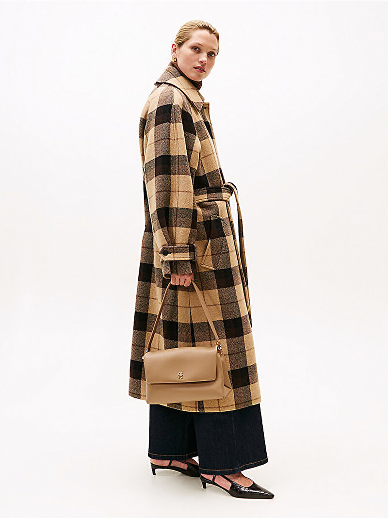 Kadın TH Modern Essential Omuz Çantası Bej AW0AW17695RBC