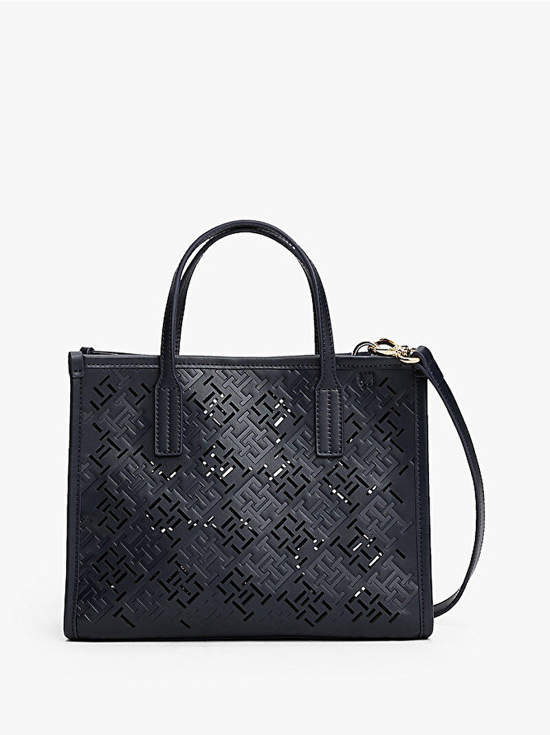 Kadın TH City Mini Tote Çanta Mavi  AW0AW17500DW6