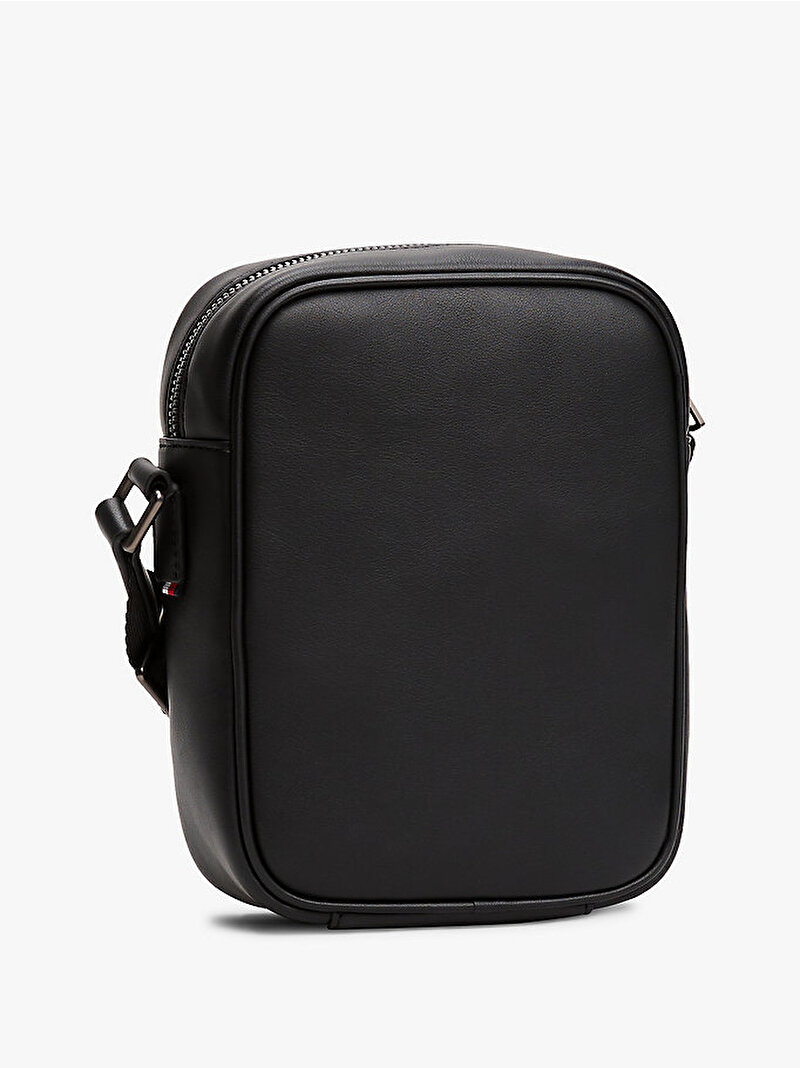Erkek TH Monogram Mini Çapraz Çanta Siyah AM0AM13493BDS