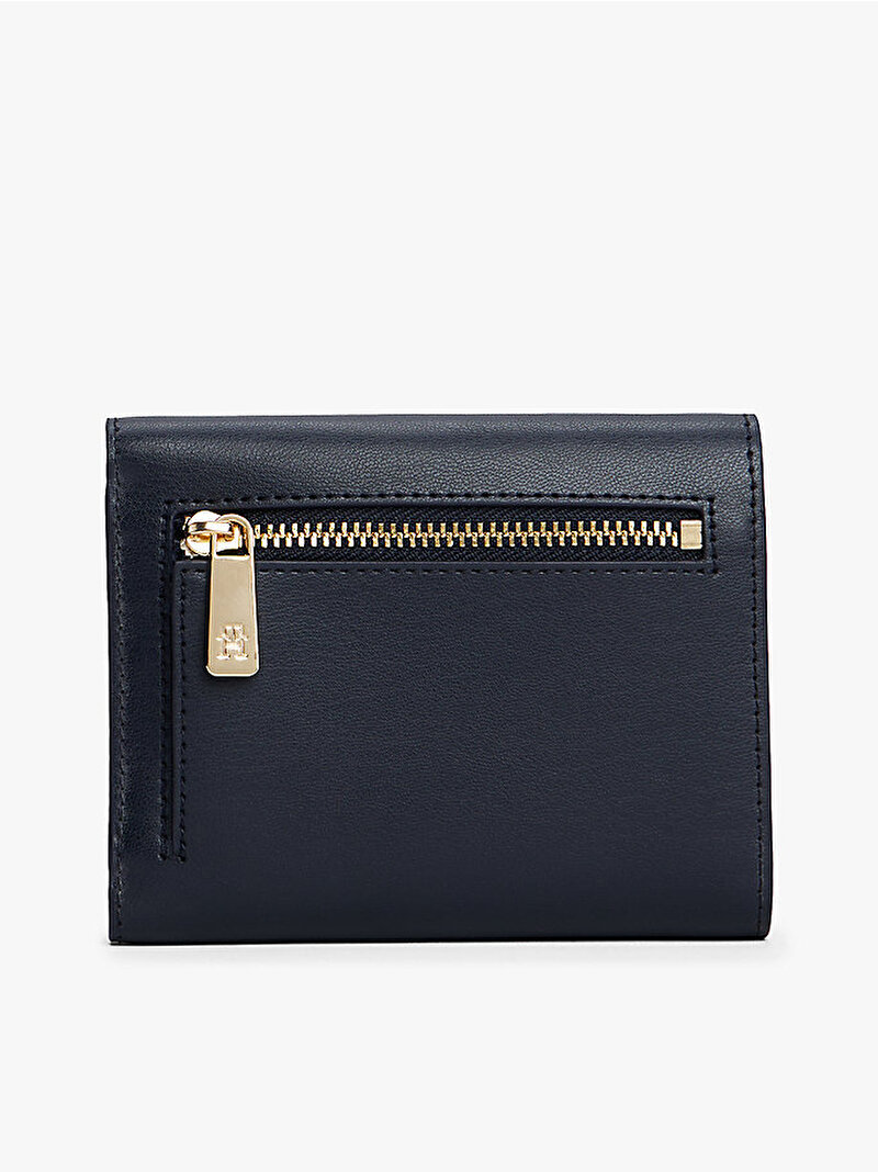 Kadın TH Icon Trifold Cüzdan Mavi  AW0AW17737DW6