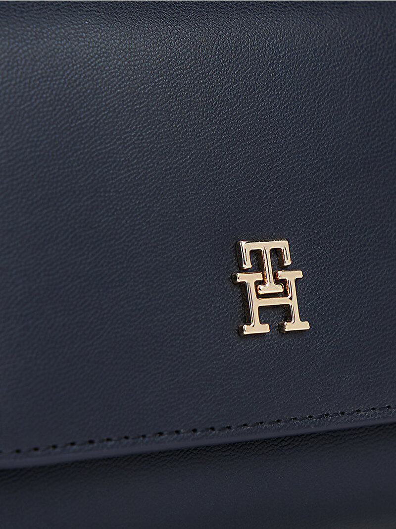 Kadın TH Icon Trifold Cüzdan Mavi  AW0AW17737DW6