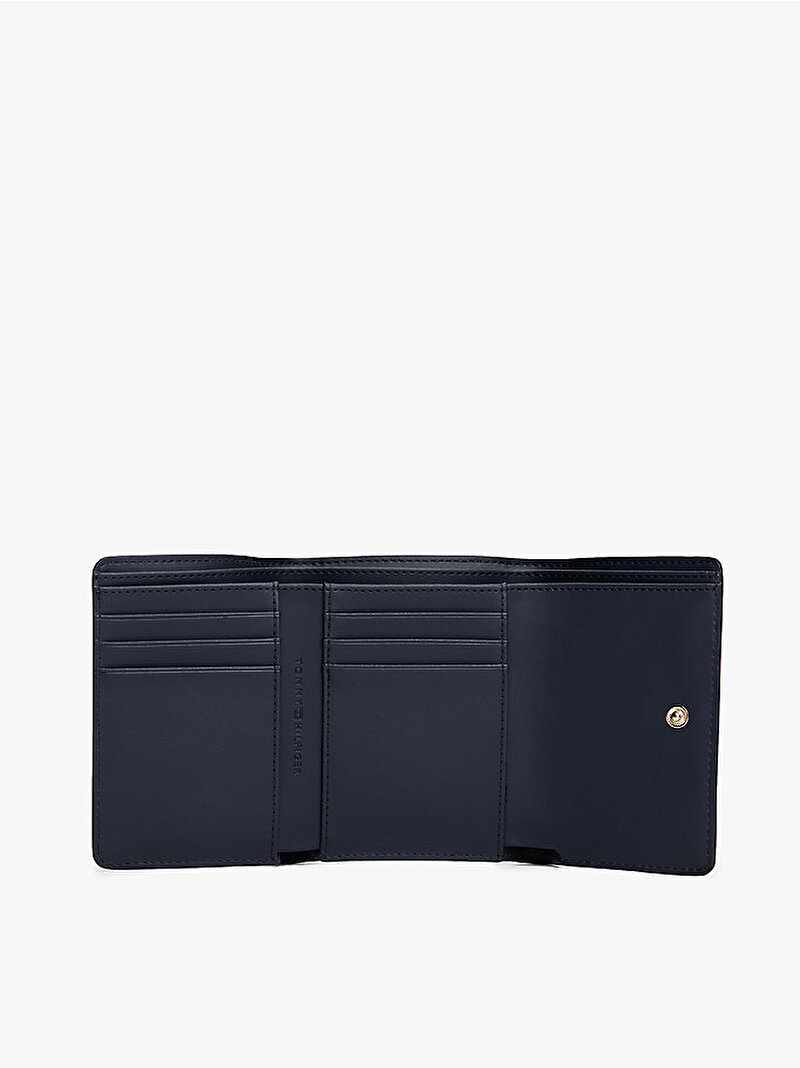 Kadın TH Icon Trifold Cüzdan Mavi  AW0AW17737DW6