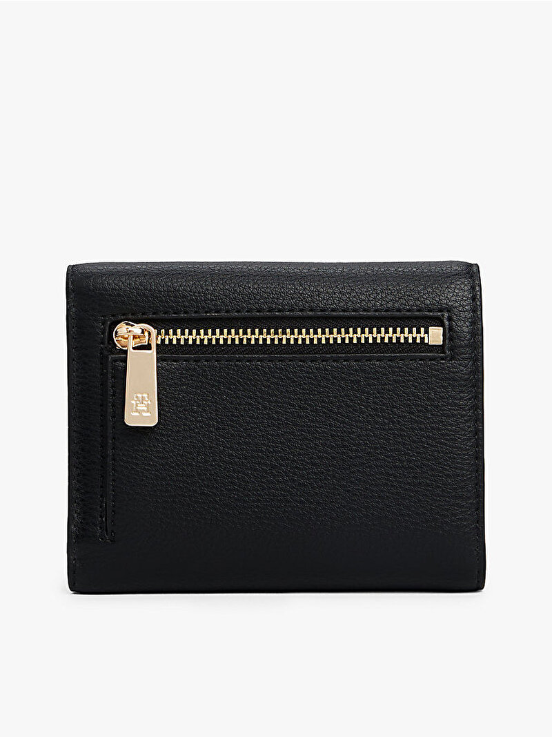 Kadın TH Icon Trifold Cüzdan Siyah AW0AW17740BDS