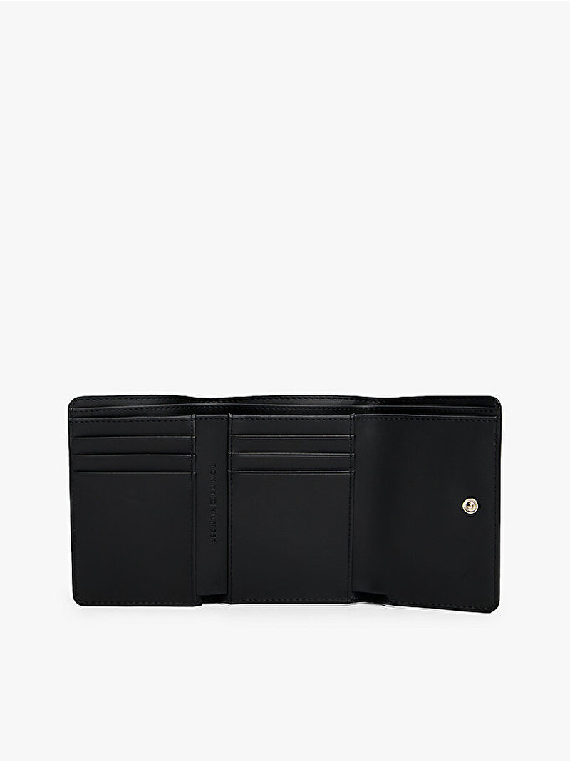 Kadın TH Icon Trifold Cüzdan Siyah AW0AW17740BDS