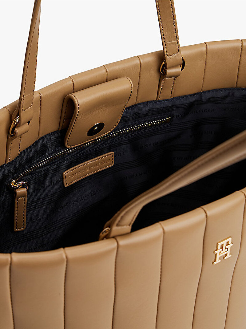 Kadın TH Grace Tote Çanta Bej  AW0AW17670RBC