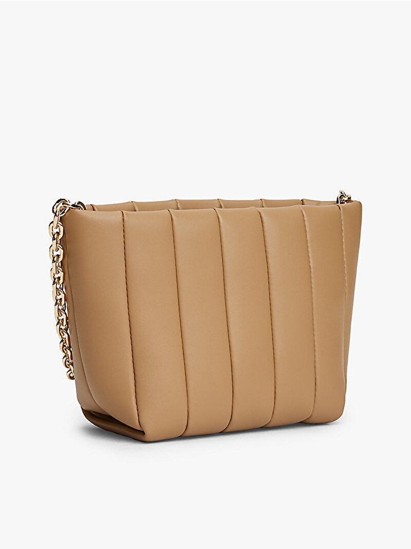 Kadın TH Grace Mini Çapraz Çanta Bej  AW0AW17690RBC