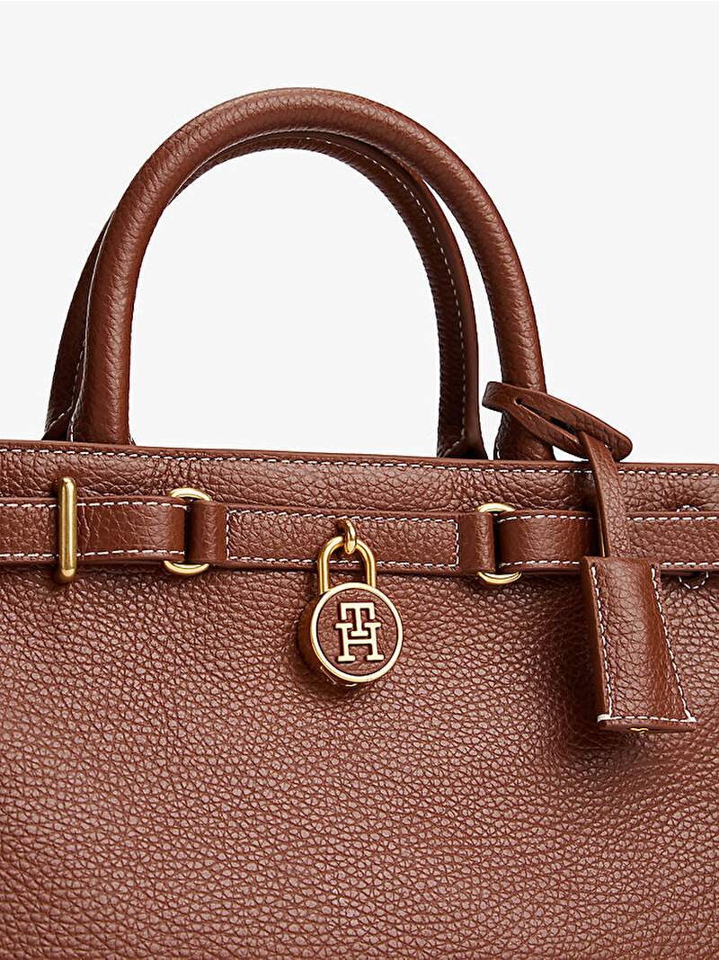 Kadın American Icon Mini Tote Çanta Kahverengi AW0AW17926GVI