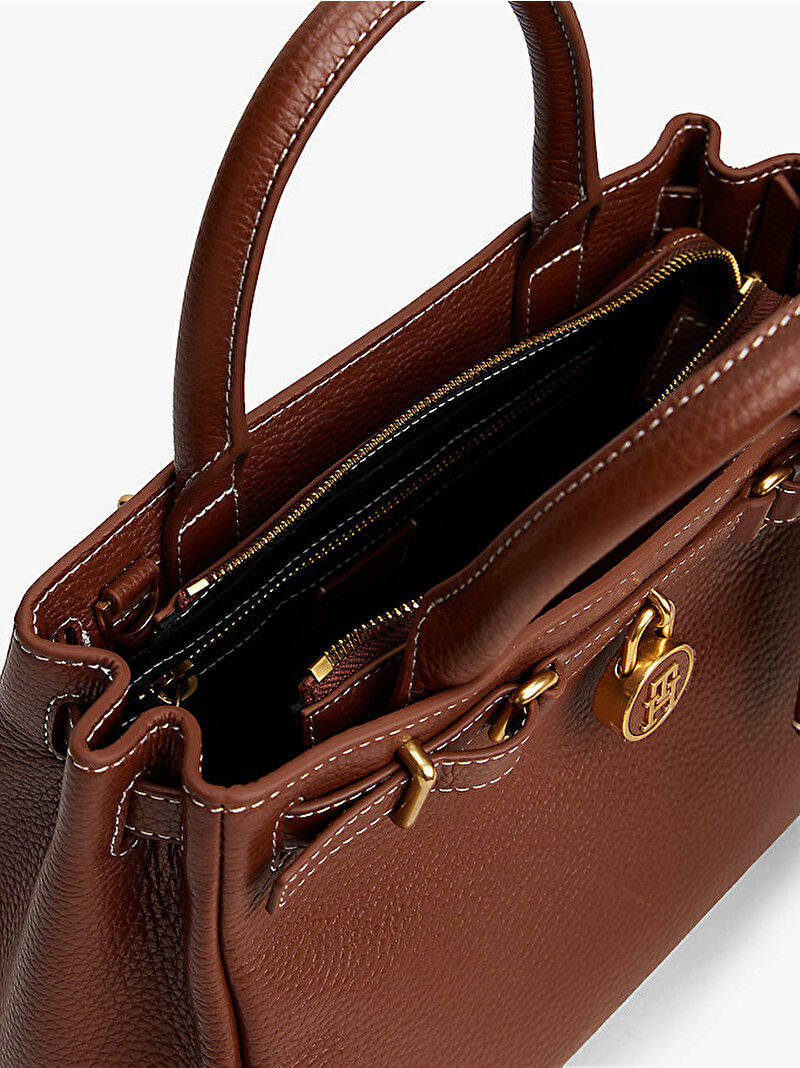 Kadın American Icon Mini Tote Çanta Kahverengi AW0AW17926GVI