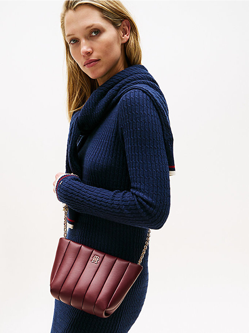 Kadın TH Grace Mini Çapraz Çanta Kırmızı AW0AW17690VLP