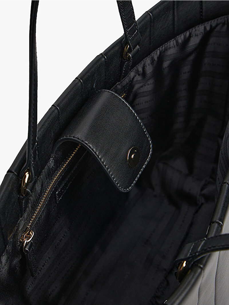 Kadın TH Grace Tote Çanta Siyah AW0AW17670BDS