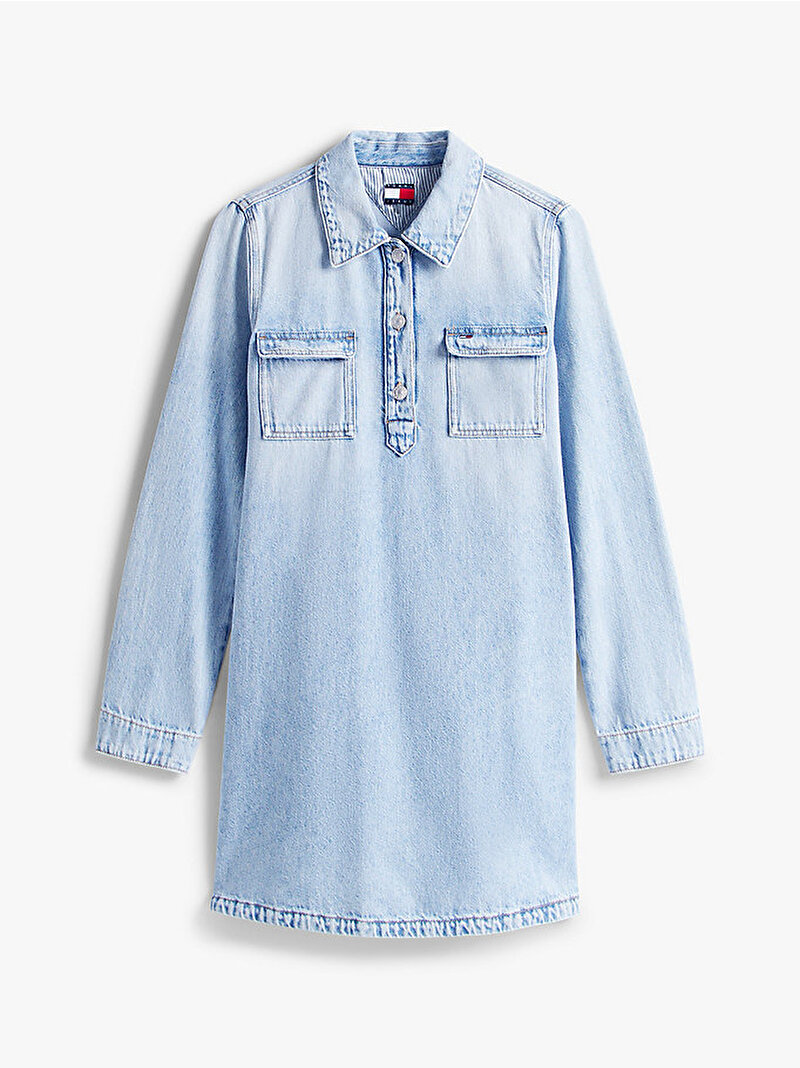 Kadın Denim Elbise Mavi  DW0DW216331AB