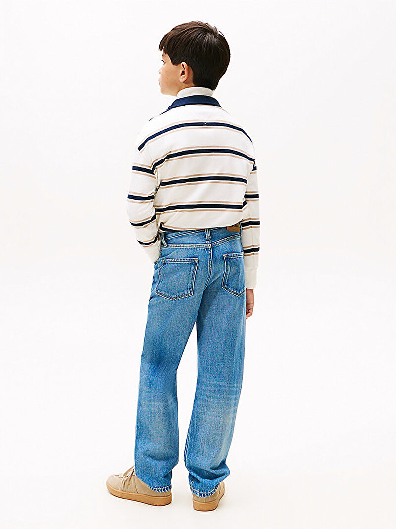 Erkek Çocuk Skater Mid Blue Jean Pantolon Mavi  KB0KB099231CE