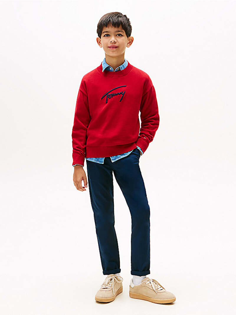 Erkek Çocuk 1985 Chino Pantolon Lacivert KB0KB09638C1G