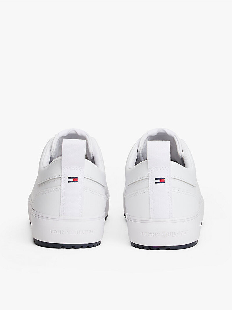 Erkek TH Vulcanic Core Sneaker Beyaz  FM0FM05625YBS