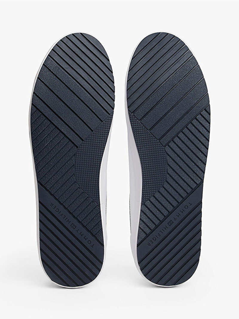 Erkek TH Vulcanic Core Sneaker Beyaz  FM0FM05625YBS