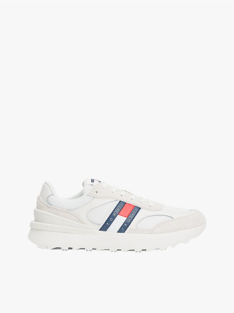 Erkek TJM Technical Runner Sneaker Ekru EM0EM01537YBL