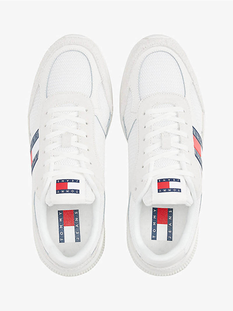 Erkek TJM Technical Runner Sneaker Ekru EM0EM01537YBL