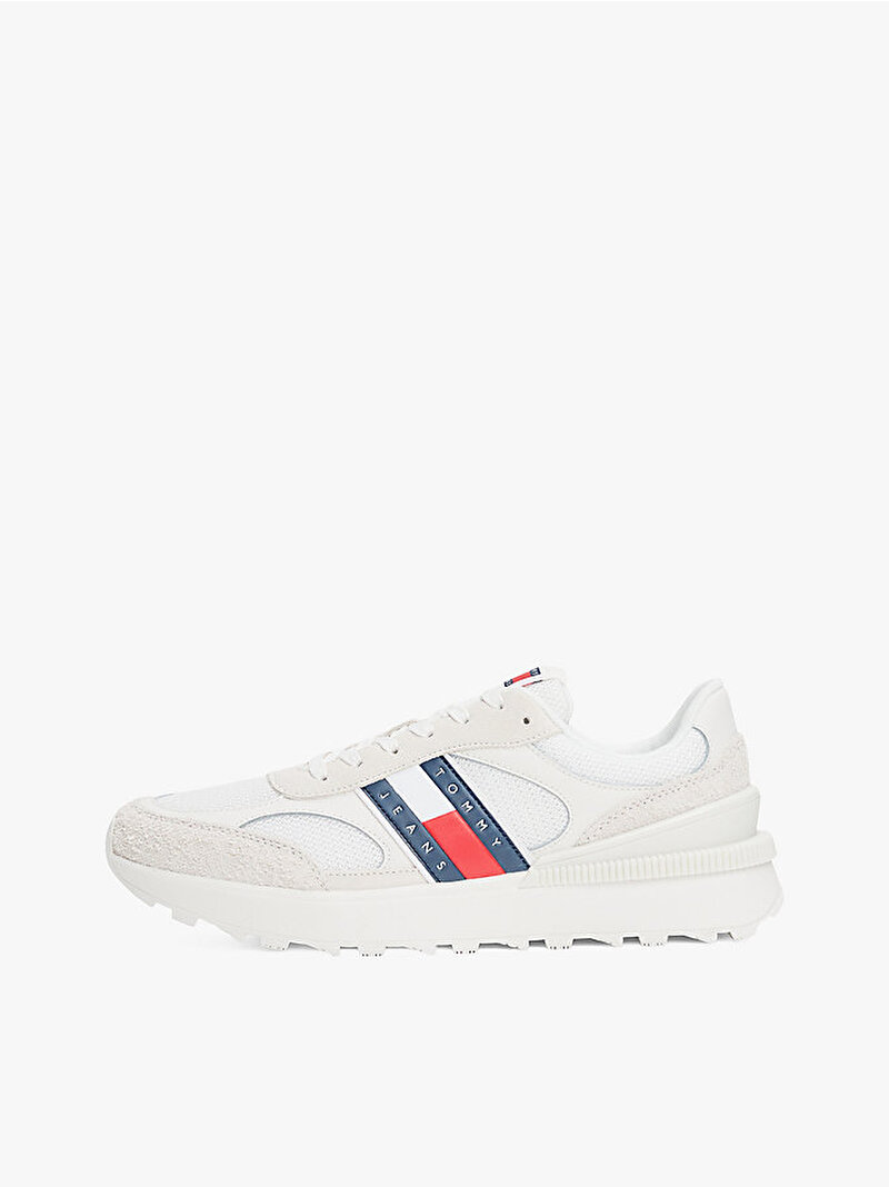Erkek TJM Technical Runner Sneaker Ekru EM0EM01537YBL