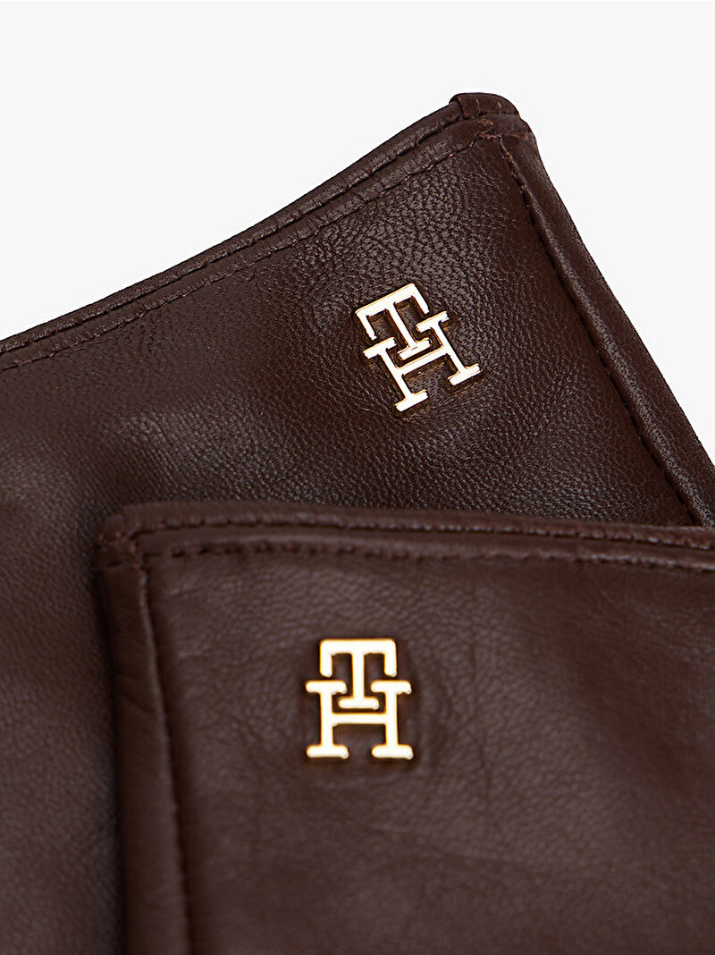 Kadın TH Elevated Chic Eldiven Kahverengi AW0AW18586GSZ