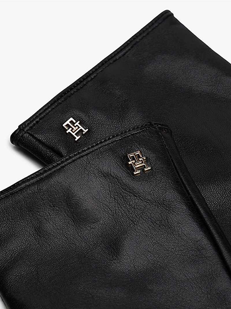 Kadın TH Elevated Chic Eldiven Siyah AW0AW18586BDS