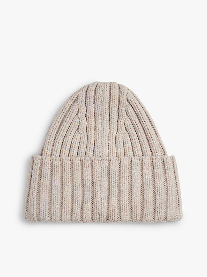Kadın TH Crest Fluffy Bere Bej  AW0AW18210RBT